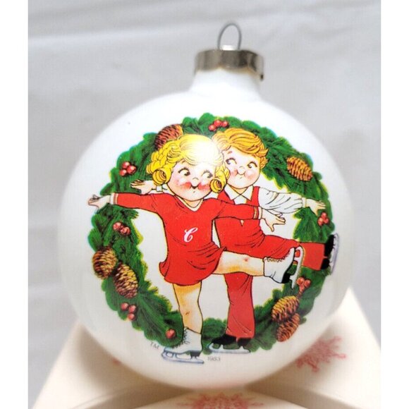 Campbell's Other - 1983 Campbells Soup Kids Collectors Edition - Christmas Ornament Decoration Ball